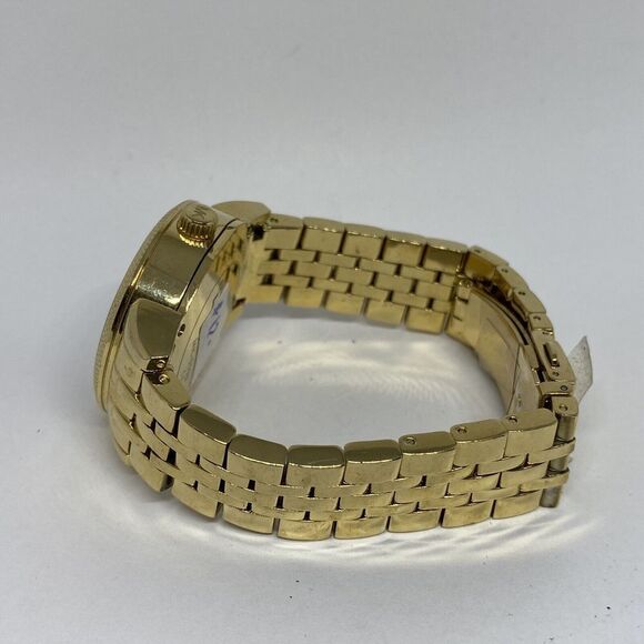 Michael Kors MK5099 Women's Gold Stainless Steel Analog Dial Quartz Watch WO500 - Picture 9 of 12